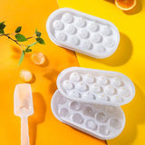 Ice mold made of pure plastic, cell shape