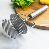 Double stainless masher