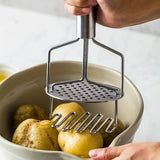 Double stainless masher