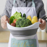 Silicone vegetable strainer