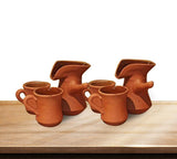 pottery coffee set