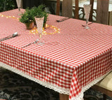 Table cloth - checkered with Joubert
