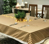 Table cloth - checkered with Joubert