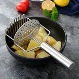 Double stainless masher