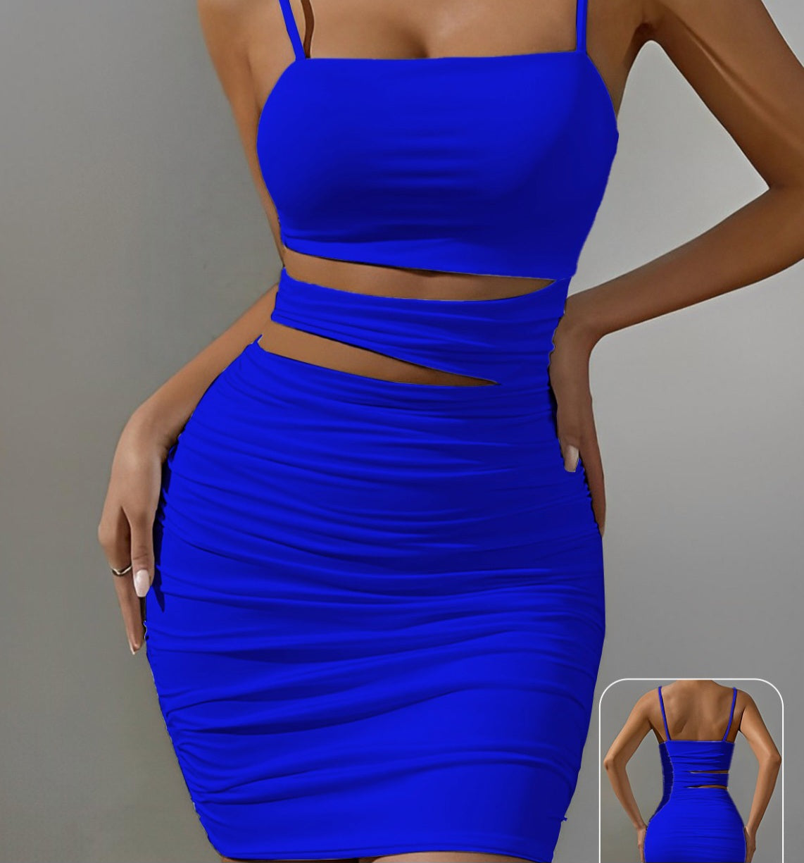 Lycra Dress With One Strap Open From The Stomach And Back With Tassels From  The Tail, The Lycra Company Address