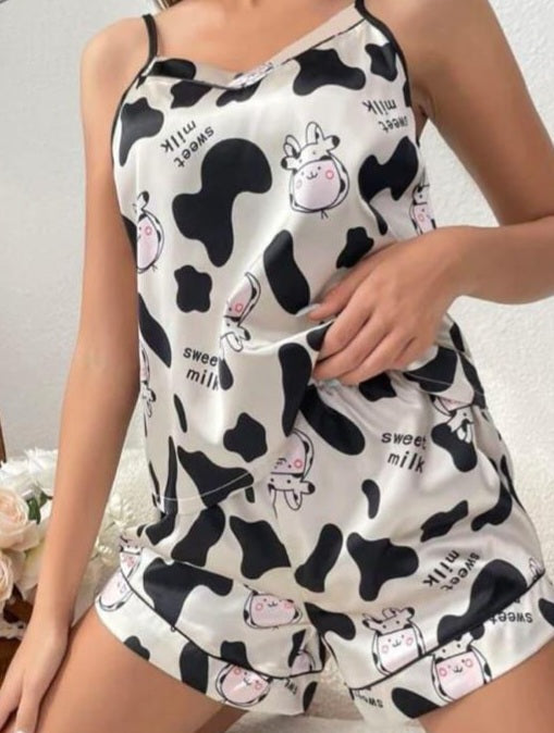 Cow pattern online pajamas