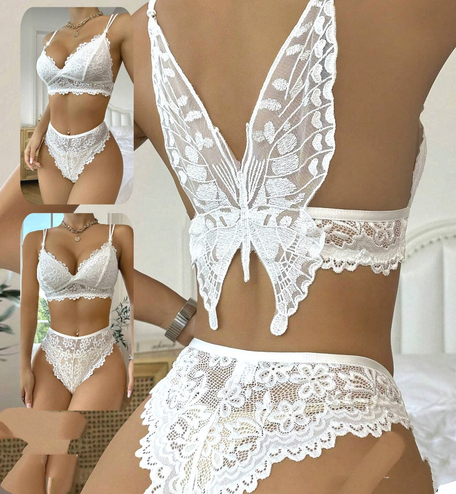 Two-piece long lingerie - made of lace – Jabal Ali