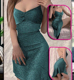 House dress made of sugar crumbs material