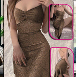 House dress made of sugar crumbs material