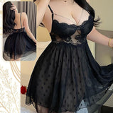 Lingerie made of chiffon and lace
