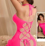 Lingerie made of lace at the back