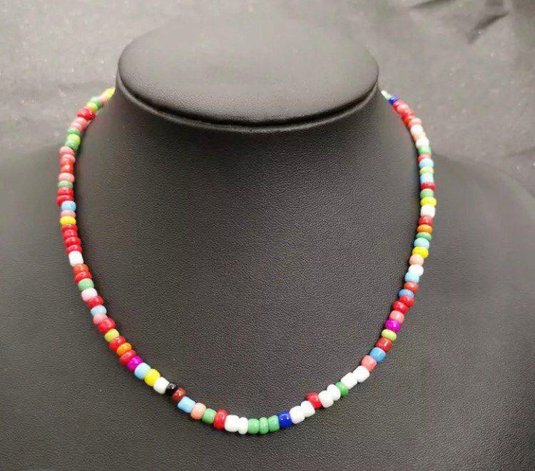 Colored Beads Necklace