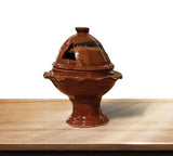 Natural pottery incense burner