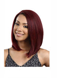 Dark red hair wig