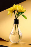 Bulb shaped bottle and vase