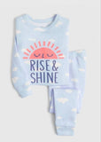 Quilted Milton Pajama - Clouds Print
